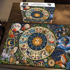 Astro Zodiac Garden Jigsaw Puzzle 1000 Pieces