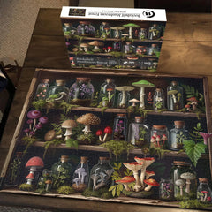 Bibliothèque de champignons Forest Puzzle 1000 pièces