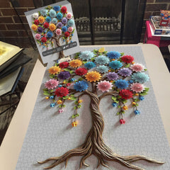 Paper Blossom Tree Jigsaw Puzzle 1000 Pieces