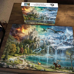 Fantasy Kingdom Jigsaw Puzzle 1000 Pieces