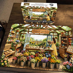 Puzzle Le Fleuriste de la Serre 1000 Pièces