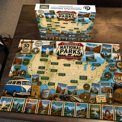 National Park Adventure Jigsaw Puzzle 1000 Pieces