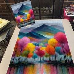Colorful Landscape Jigsaw Puzzle 1000 Pieces