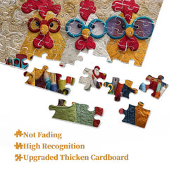 Sewing Chicken Jigsaw Puzzle 1000 Pieces