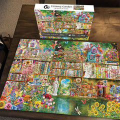 Puzzles en bois de jardin de rêve 1000 pièces
