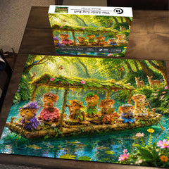 The Little Log Raft Jigsaw Puzzle 1000 Pieces