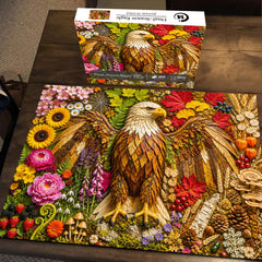 Dual-Season Eagle Jigsaw Puzzle 1000 Pieces
