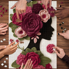 Blühende Muse Puzzle 1000 Teile