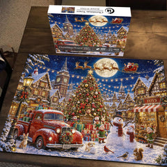 Christmas Town Jigsaw Puzzle 1000 Pieces