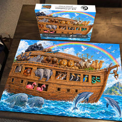 Ark of Creatures Jigsaw Puzzle 1000 Pieces