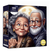 Puzzle Silver Hair Embrace 1000 pièces