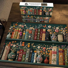 Blooming Bookshelfulsaw puzzle 1000 pezzi