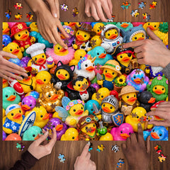 Rubber Duck Fiesta Jigsaw Puzzle 1000 Pieces