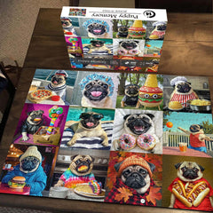 Puppy Memory Jigsaw Puzzle 1000 Pieces