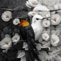 YinYang Hummingbirds Jigsaw Puzzle 1000 Pieces