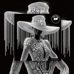 Étincelant Femme Puzzle 1000 pièces