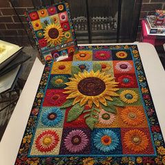 Sunflowers Patchwork Puzzle 1000 Pizzle 1000