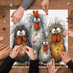 Puzzle Tufted Team da 1000 pezzi