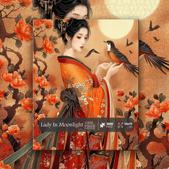 Lady in Moonlight Jigsaw Puzzle 1000 piezas