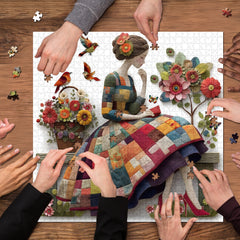 Patchwork Muse Puzzle 1000 Teile