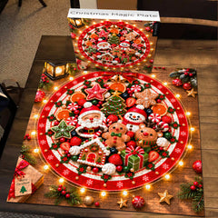 Christmas Magic Plate Jigsaw Puzzle 1000 Pieces
