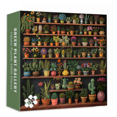 Green Plant Gallery Puzzle 1000 pièces