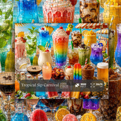 Puzzle Carnaval Tropical Sip 1000 pièces