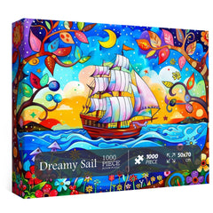 Puzzle Jigsaw 1000 Pièces Sail Dreamy