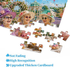 Garten-Teeparty-Puzzle 1000 Teile