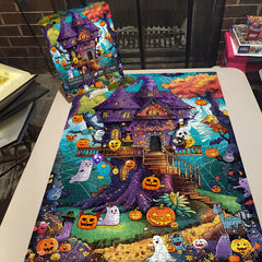 Halloween Baumhaus-Puzzle 1000 Teile