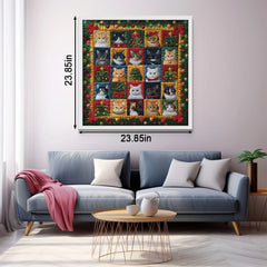 Christmas Cats Jigsaw Puzzle 1000 Pieces