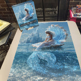Sunlit Mermaid Jigsaw Puzzle 1000 Pieces