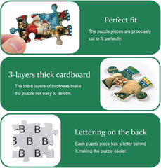 Babbo Natale puzzle puzzle 1000 pezzi