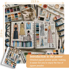 Design Diary Jigsaw Puzzle 1000 Pieces