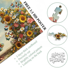 Spring Jar Jigsaw Puzzle 1000 Pieces