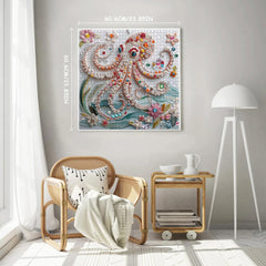 Puzzle di polpo ingioiellato puzzle 1000 pezzi