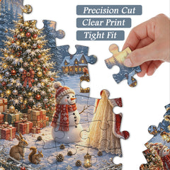 Winter Fairy Glow Jigsaw Puzzle 1000 Pieces