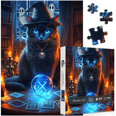 Arcane Cat Jigsaw Puzzle 1000 pièces