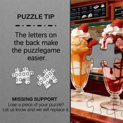 Dog Dessert Day Jigsaw Puzzle 1000 Pieces