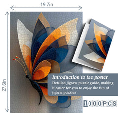 Abstract Butterfly Jigsaw Puzzle 1000 Pieces