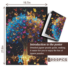 Sparkling Wings Tree Jigsaw Puzzle 1000 Pieces