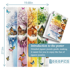 Nature's Palette Jigsaw Puzzle 1000 Pieces