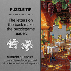 Mountain View Winery Jigsaw Puzzle 1000 Pieces