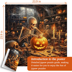 Skeleton's Lair Jigsaw Puzzle 1000 Pieces
