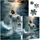 Durch das Tempest -Puzzle 1000 Stücke