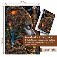Dreamscape City Jigsaw Puzzle 1000 Pieces