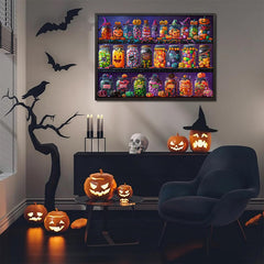Puzzles de Jars de Bonbons d'Halloween 1000 Pièces
