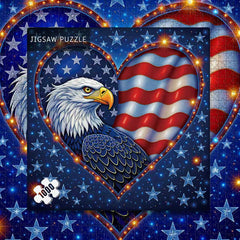 Wings Of Liberty Jigsaw Puzzle 1000 Pieces