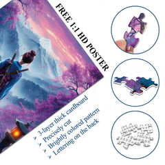 Puzzle Sakura Samurai 1000 pezzi
