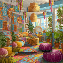 Puzzle Boho House da 1000 pezzi